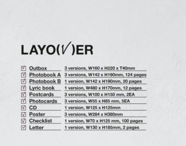 V (BTS) - Layover (Random Ver.) - Imagen 2