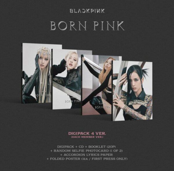 BLACKPINK  2nd Album: Born Pink (Digipack Ver.) (Random Ver.)