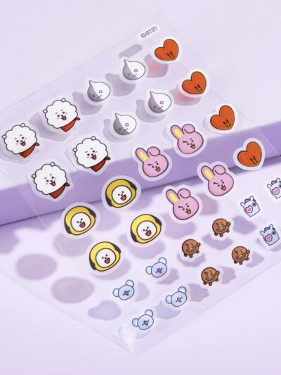 The Creme Shop BT21: Brilliant Skin – Hydrocolloid Acne Patches | Infused with Zinc