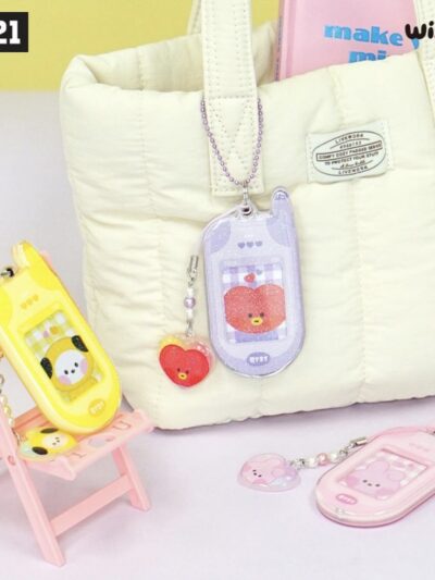 BT21 – Retro Phone Keyring
