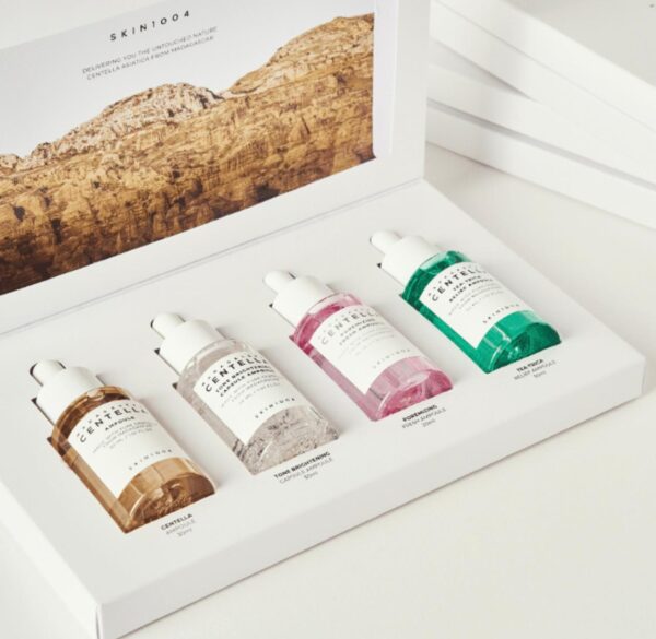 Skin1004 - Madagascar Centella Ampoule Kit | Kit de 4 minis - Imagen 3