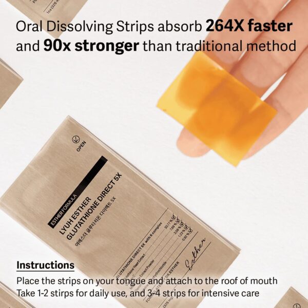 Esther Formula - Glutathione Direct Film 5X - Imagen 3