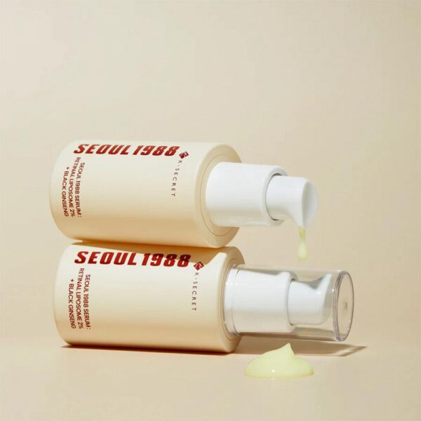 K-SCRET - SEOUL 1988 Serum : Retinal Liposome 2% + Black Ginseng - Imagen 2