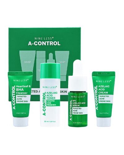 Nine Less – A – Control Mini Kit ( Mini rutina para pieles con acne)