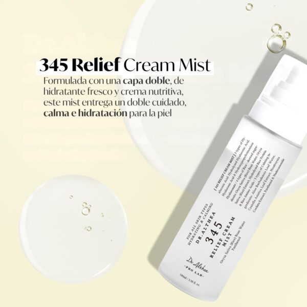 Dr Althea - 345 Relief Cream Mist ( Bruma Facial Hidratante) - Imagen 3